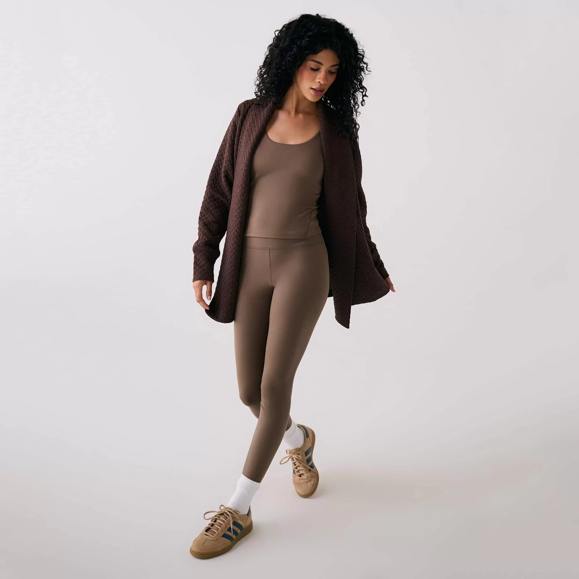 Lole Clover Cardigan - Java Heather - Image 4