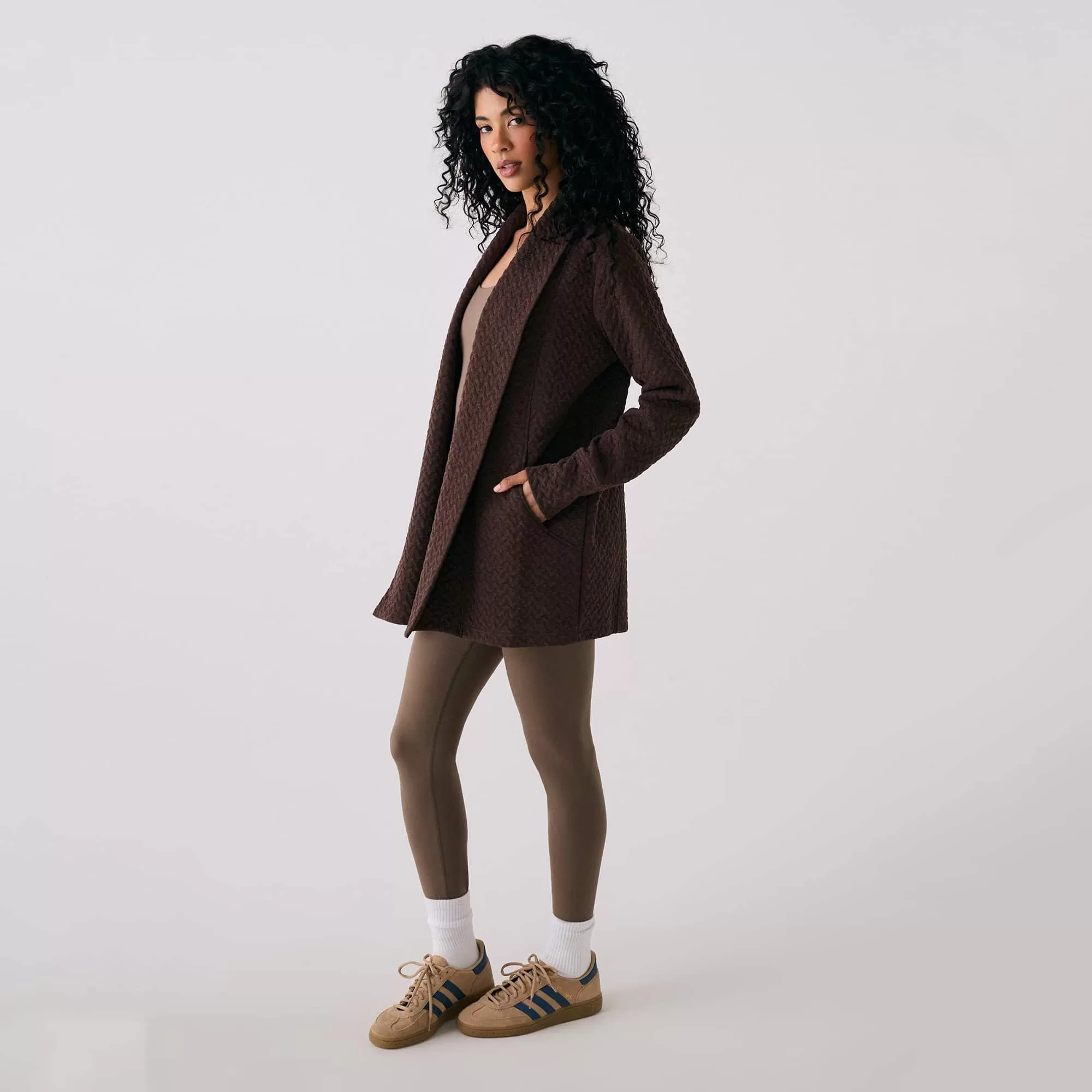 Lole Clover Cardigan - Java Heather - Image 3