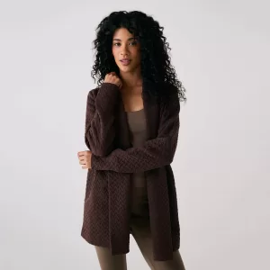 Lole Clover Cardigan - Java Heather