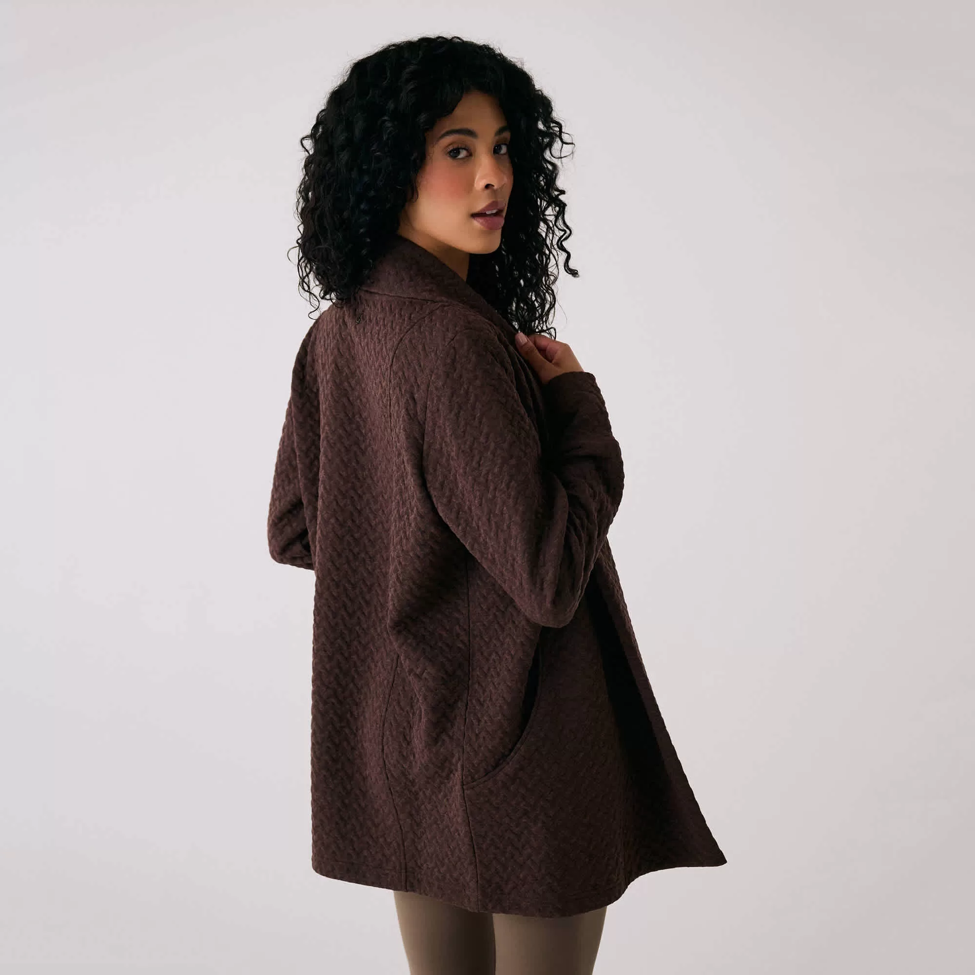Lole Clover Cardigan - Java Heather - Image 2