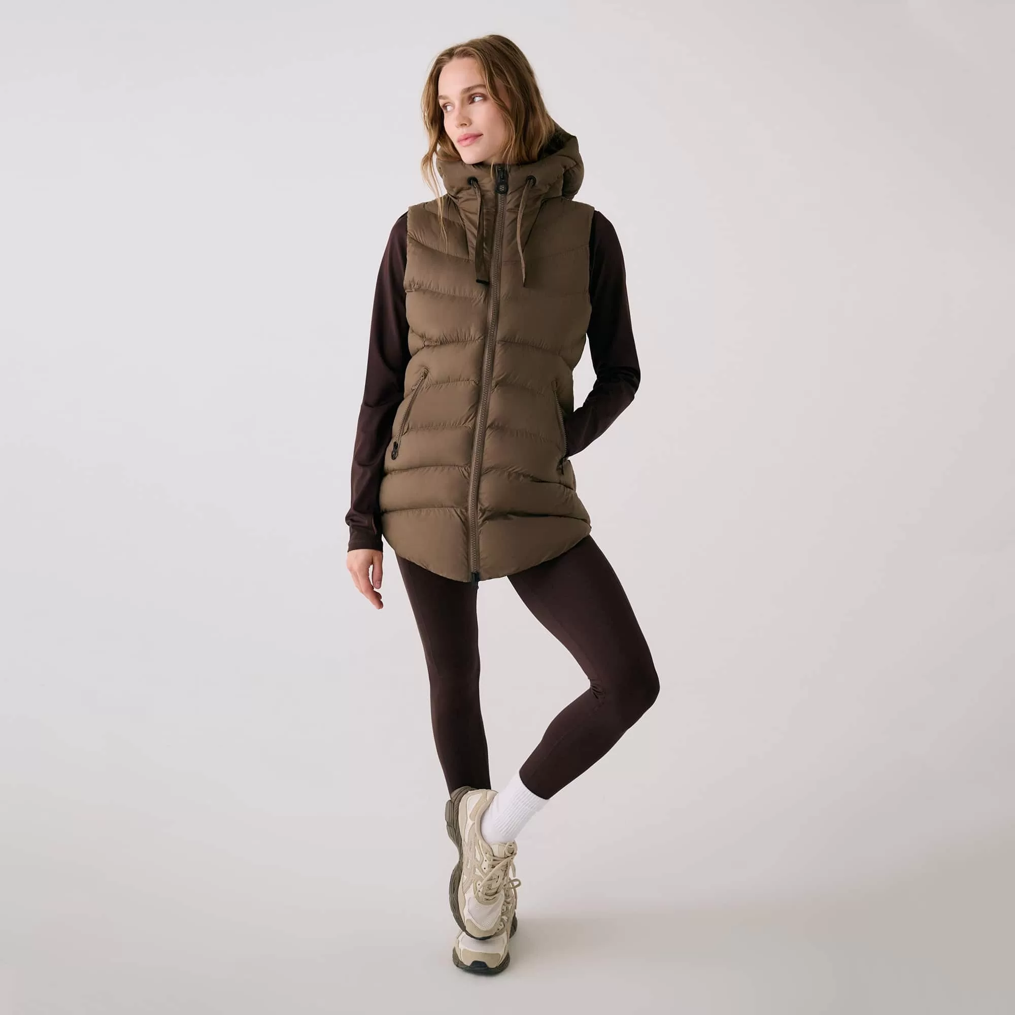 Lole Transition Vest - Mocha - Image 4