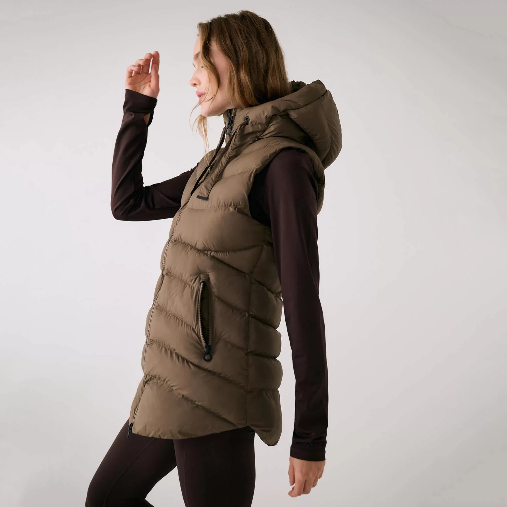 Lole Transition Vest - Mocha - Image 2