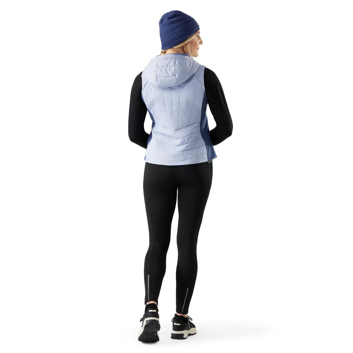 Smartwool W Smartloft Vest Icy Nightfall Blue - Image 2