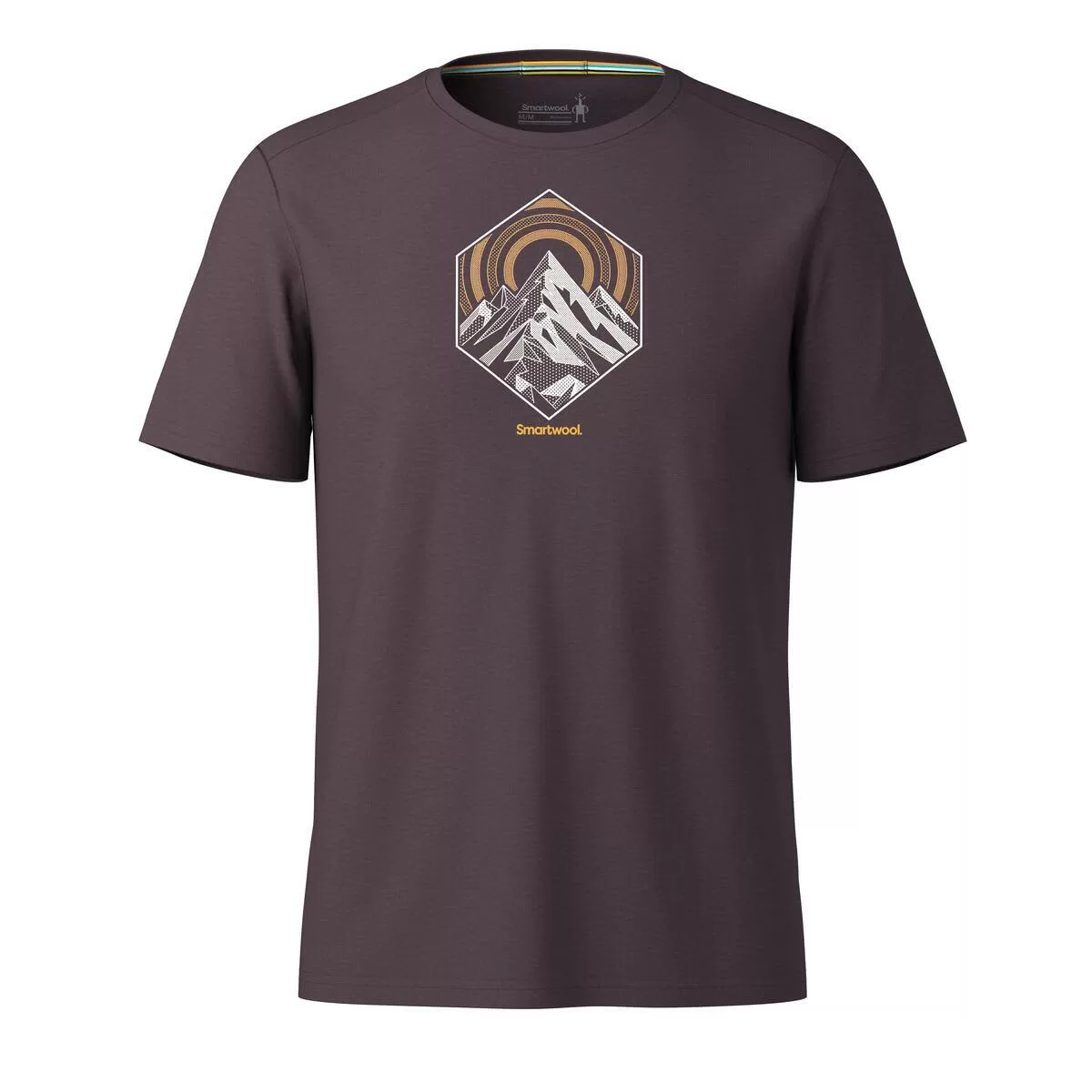 Smartwool Peak Energy Active Tee Mink Heather - Image 3