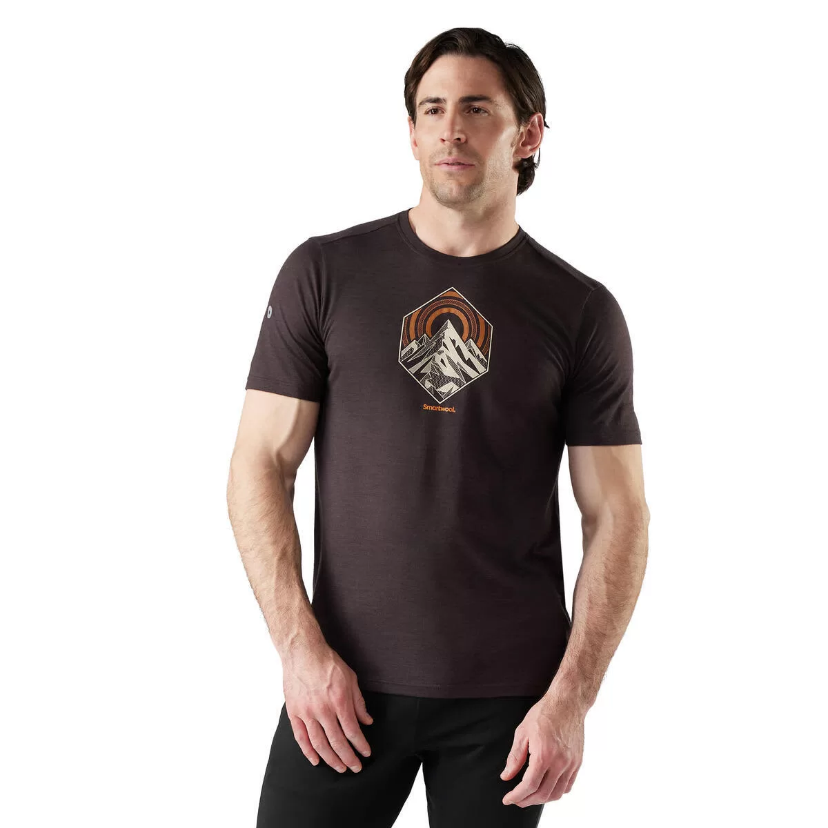 Smartwool Peak Energy Active Tee Mink Heather