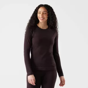 Smartwool W Thermal Merino Baselayer Crew Mink Heather