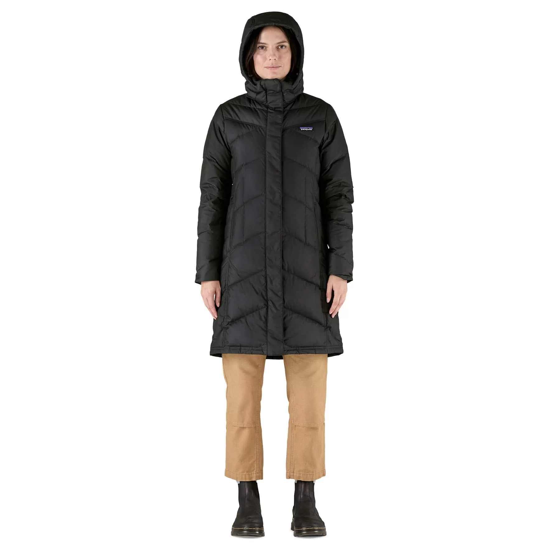 Patagonia W Down With It Parka -Black - Image 3