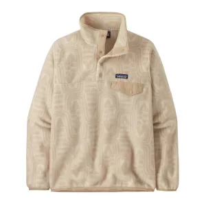 Patagonia W LW Synch Snap-T P/O Flow: Dyno White