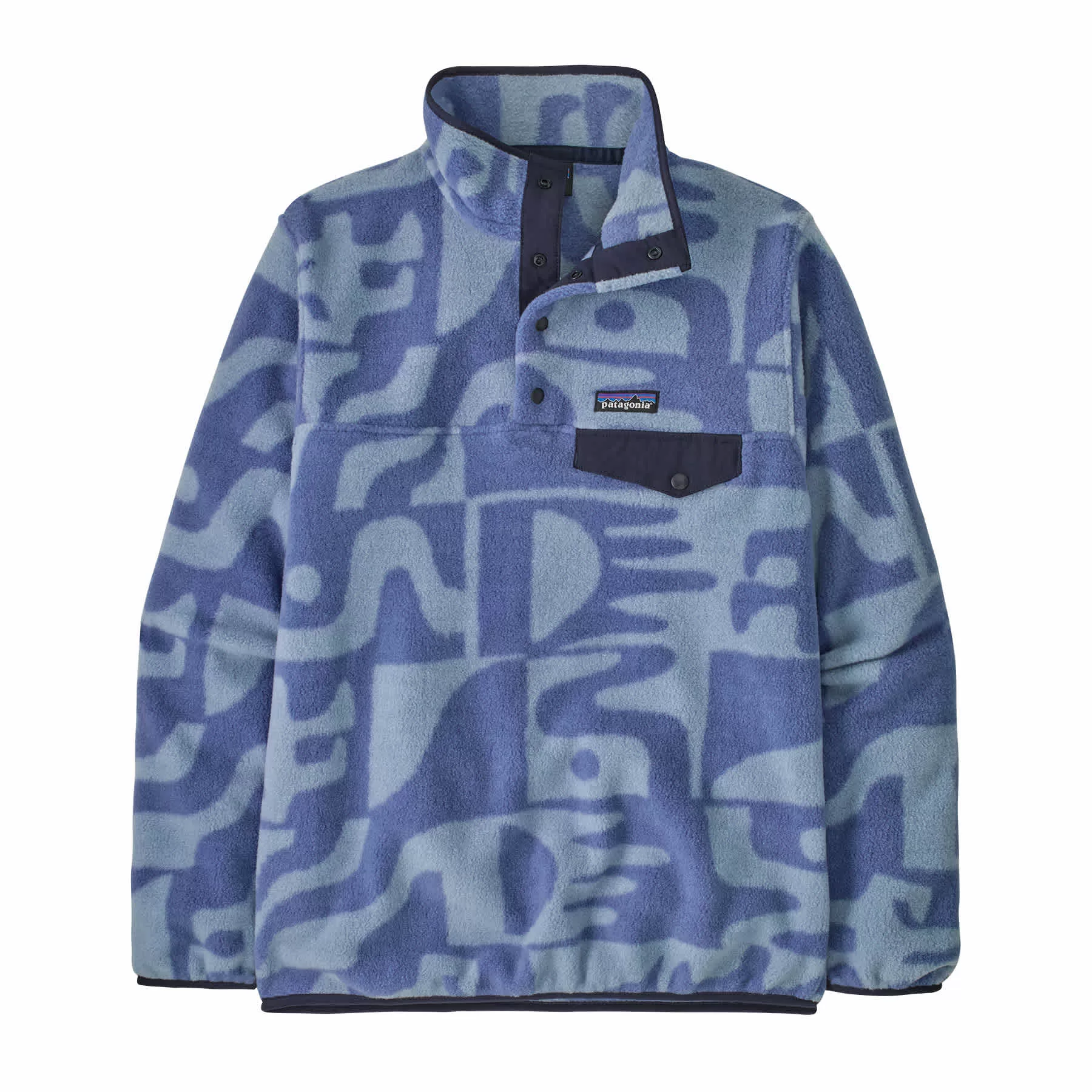 Patagonia W LW Synch Snap-T P/O Barnacle Blue