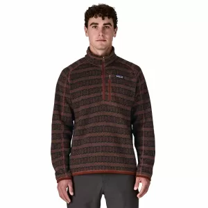 Patagonia M Better Sweater 1/4 Zip Woven: Vanilla
