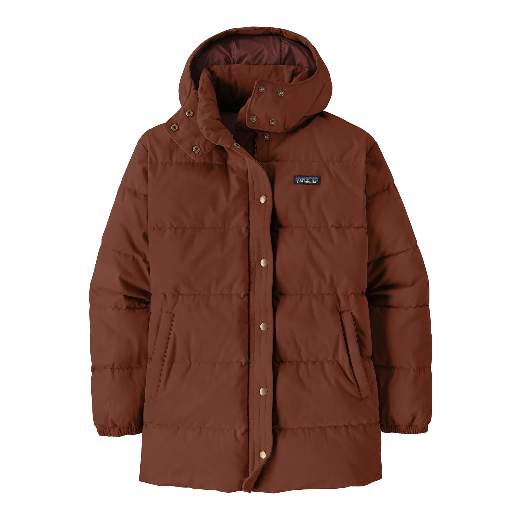 Patagonia W Cotton Down Parka Dried Vanilla