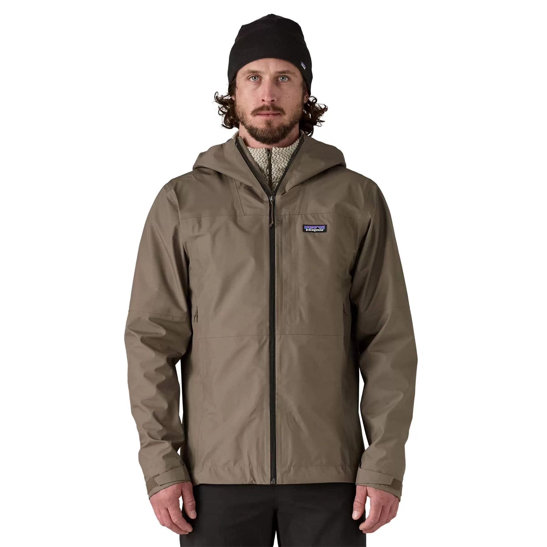 Patagonia M Boulder Fork Rain Jkt Marlow Brown