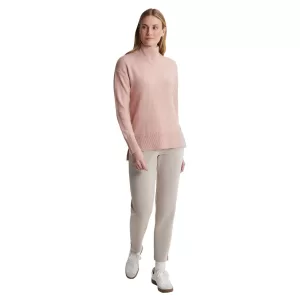 FIG Anaya Mock Neck Sweater - Licorice Heather