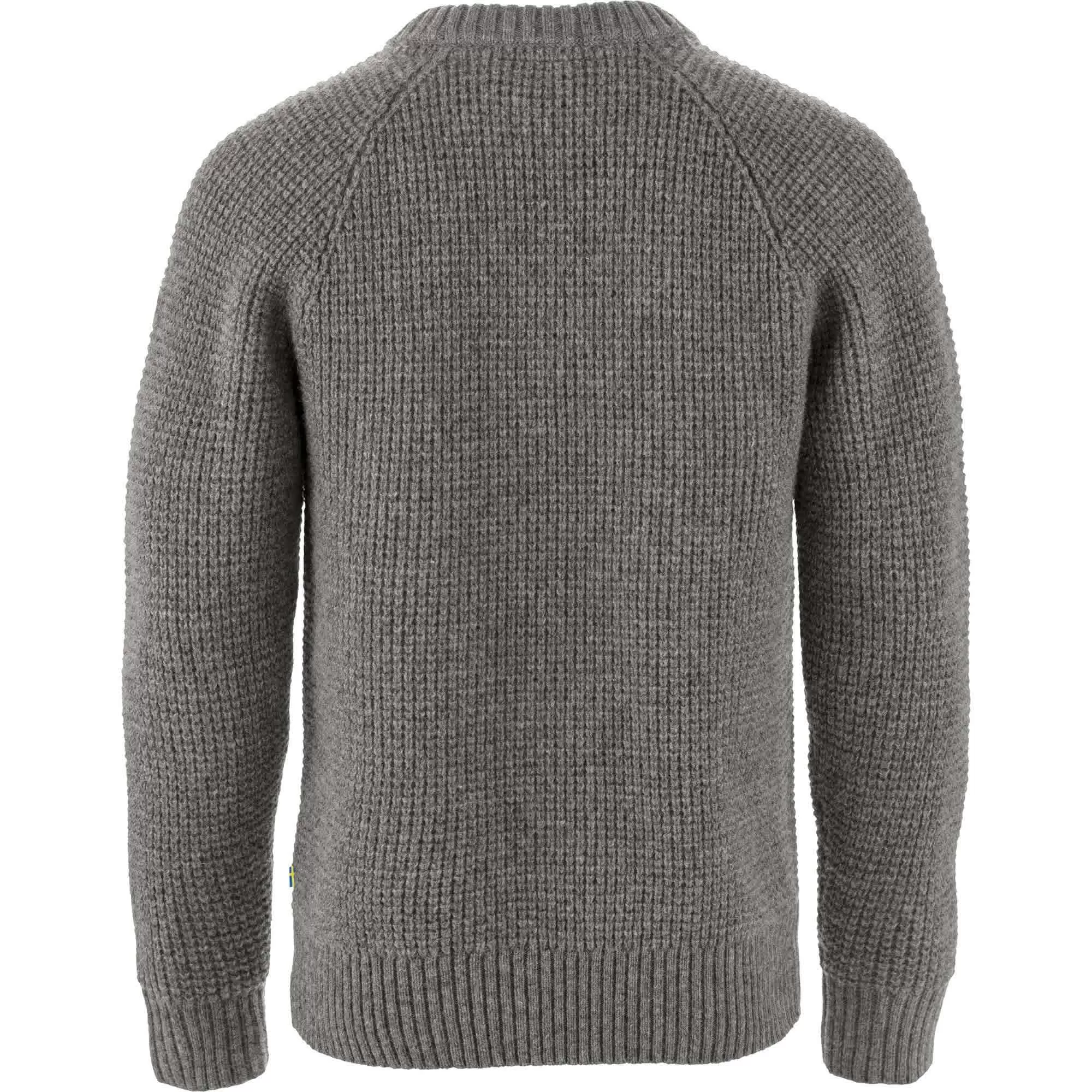 Fjallraven M Övik Waffle Knit Grey - Image 2