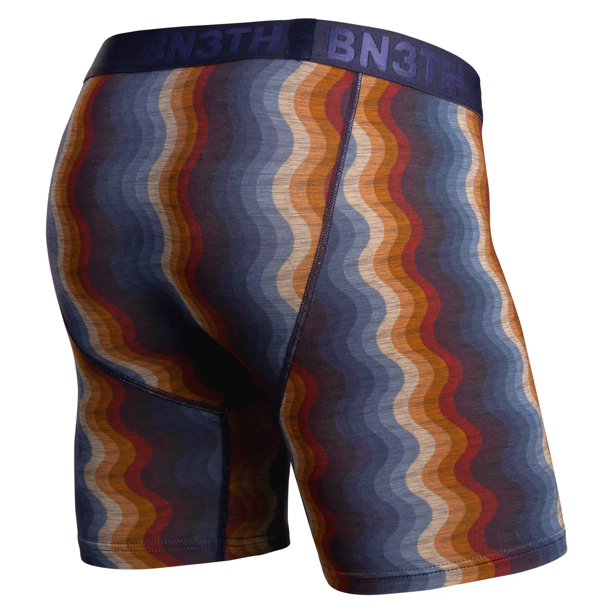 BN3TH Classic Icon Boxer Brief RETRO WAVE-BLACK - Image 2