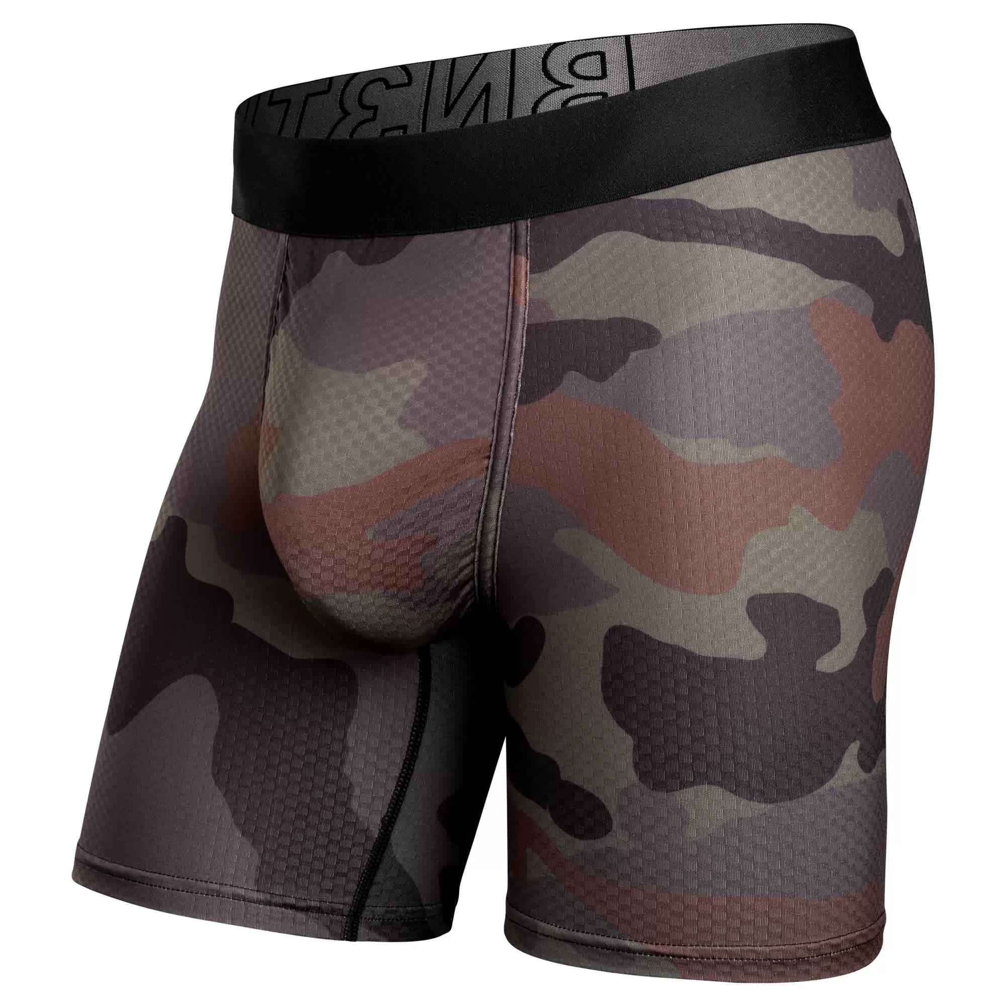 BN3TH Pro Agua X Boxer Brief BASECAMP CAMO-WOODLAND