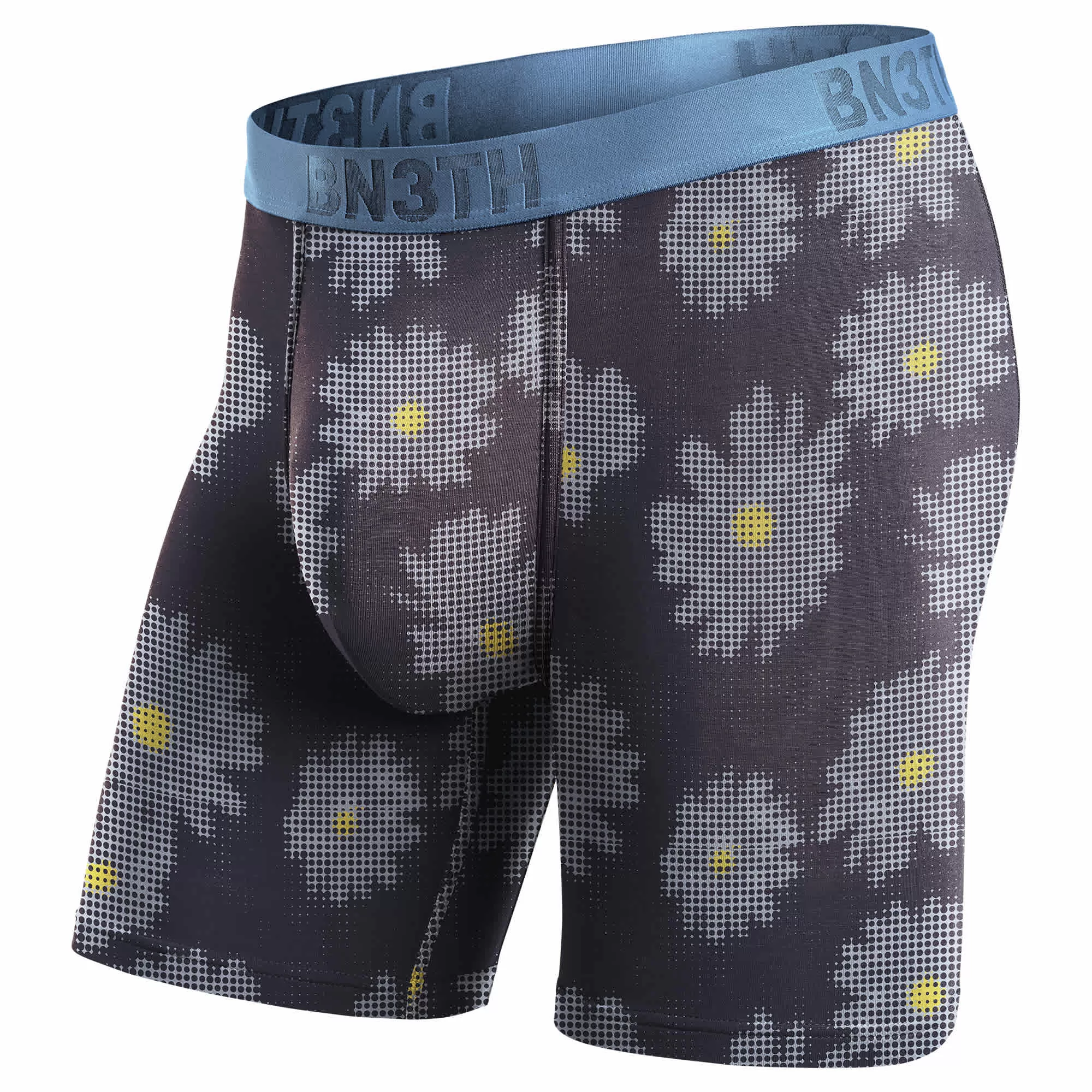 BN3TH Classic Icon Boxer Brief Daisy Mosaic -Dark Navy