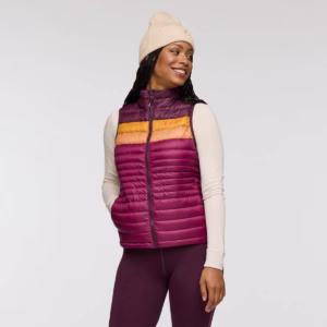 Cotopaxi W Fuego Down Vest Blackberry & Jam