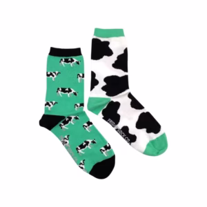 Friday Sock Co. Cow Spots Socks W 5 - 10