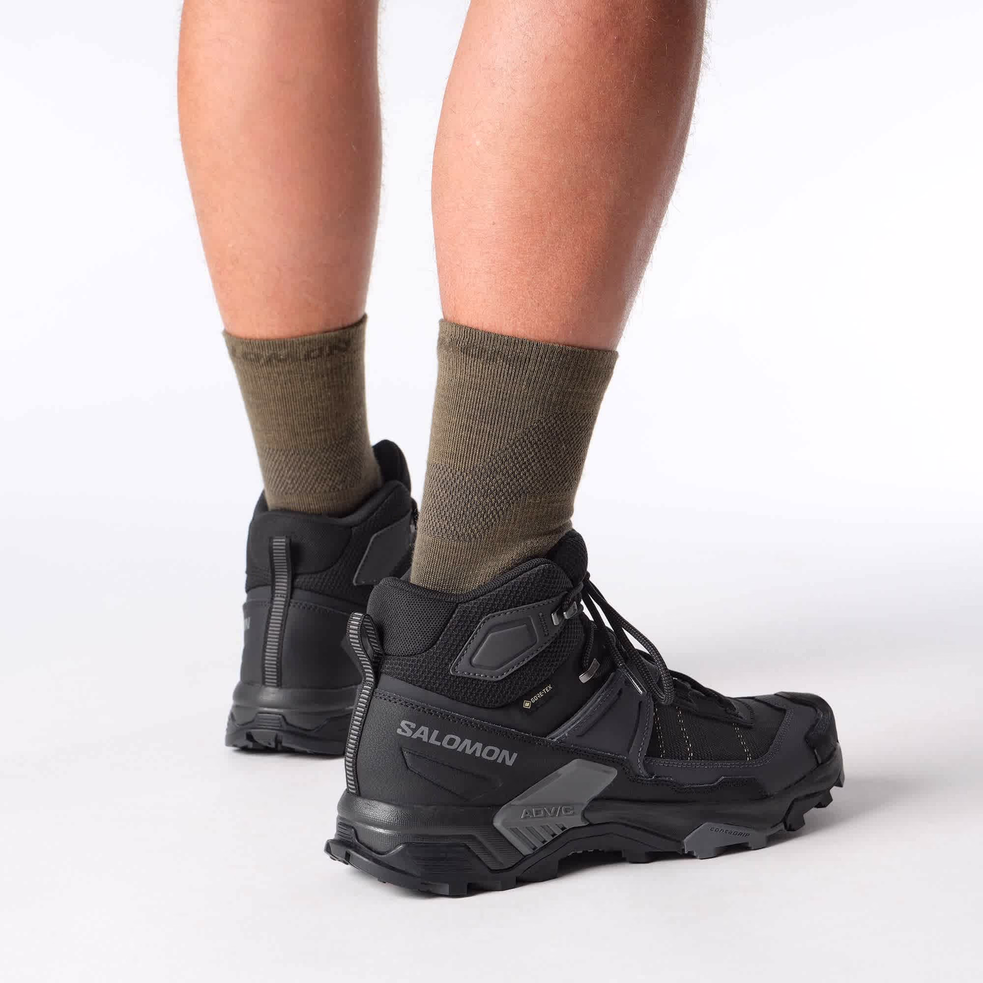 Salomon X Ultra 5 Mid GTX - Black/Asphal - Image 6