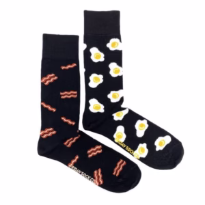 Friday Sock Co. Bacon & Eggs Socks M 7 - 12