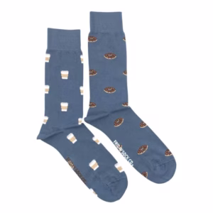 Friday Sock Co. Coffee & Donut Socks M 7 - 12