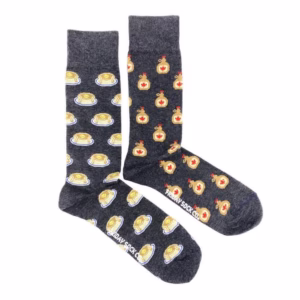Friday Sock Co. Maple Syrup & Pancake Socks M 7 - 12