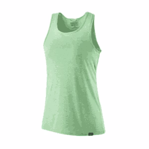 Patagonia W Cap Cool Daily Tank Green -Rinse  Green