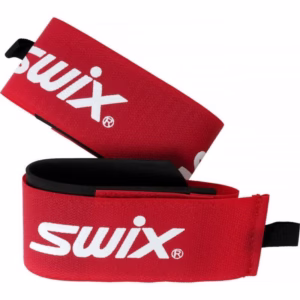 Swix 120mm Alpine Ski Straps Red