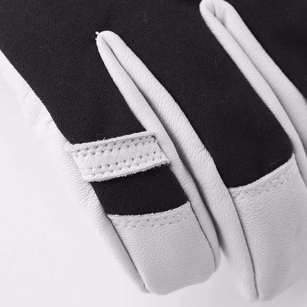 Hestra Army Leather Heli Glove Black/White - Image 2