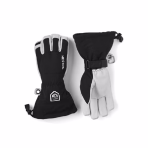 Hestra Army Leather Heli Glove Black/White