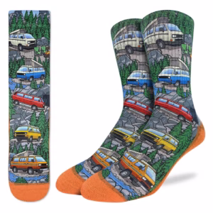 Good Luck Sock Camper Vans Socks Mens 8-13