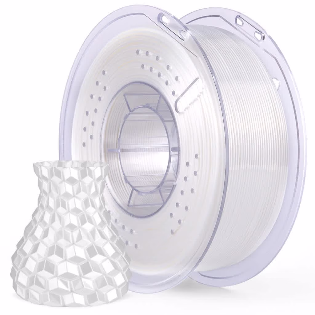 ELEGOO Silk PLA Filament 1.75mm 1KG - White