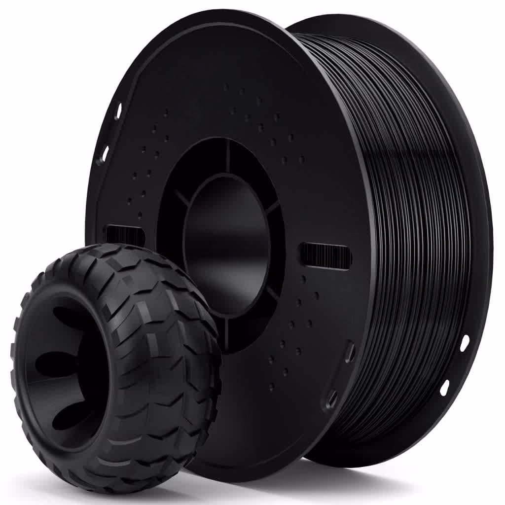 ELEGOO TPU 95A Filament 1.75mm 1KG - Black